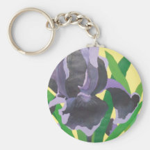abstract irises keychains