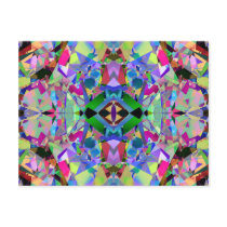 Abstract Kaleidoscope Pattern Post Cards