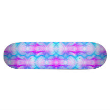 Abstract Kimono (BLUE&PURPLE) Skateboard