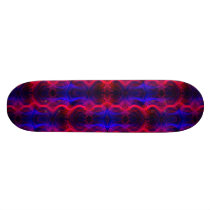 Abstract Kimono (BLUE&RED) Skateboard