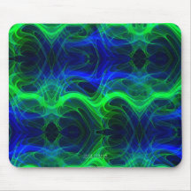 Abstract Kimono Mouse Pads