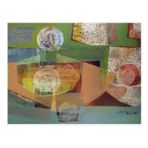 Abstract Landscape Buenos Aires 21.75x14.5 Postcard