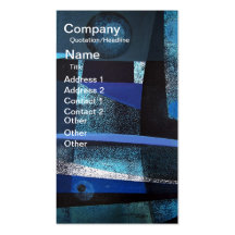 Abstract Landscape of Potosi Bolivia 21x26.9 Business Cards
