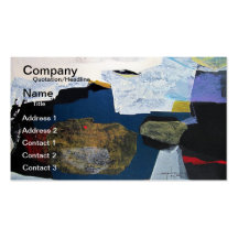 Abstract Landscape of Potosi Bolivia 22.6x33.9 Business Cards