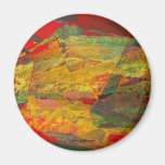 Abstract Landscape of Potosi Bolivia 29x18 Fridge Magnets