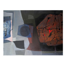 Abstract Landscape of Potosi Bolivia 30.9x20.3 Postcard