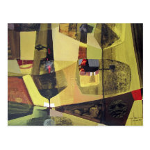 Abstract Landscape of Potosi Bolivia 30x22.6 Postcard