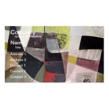 Abstract Landscape of Potosi Bolivia 32.3x21.6 Business Card Template