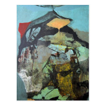 Abstract Landscape of Potosi Bolivia Postcard