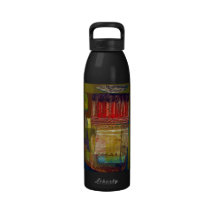 Abstract Landscape Potosi 16.6x22.75 Reusable Water Bottle