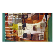 Abstract Landscape Potosi 23.5x16.75 Business Card