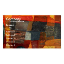 Abstract Landscape Potosi 23x17 Business Card