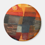 Abstract Landscape Potosi 23x17 Refrigerator Magnet