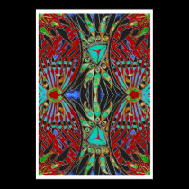 Abstract Life poster by Whimzwhirled posters