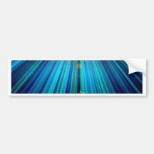 Abstract Light Bumper Sticker