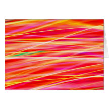Abstract Light Steaks Greeting Cards