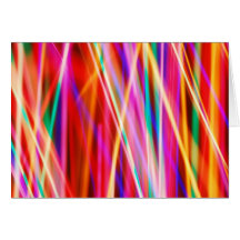 Abstract lights card