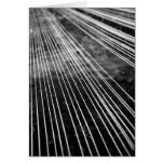 Abstract lines greeting card