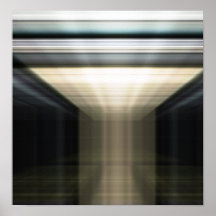 abstract lines poster