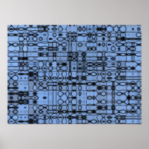 Abstract Lines Poster