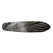 Abstract lines skate board deck
