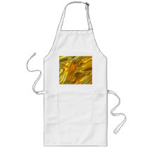 Abstract Liquid Gold Aprons