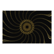 Abstract Melody flower Photographic Print