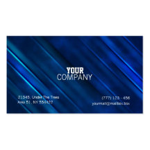 Abstract metalic business card