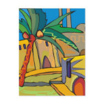 abstract mexico town postcard