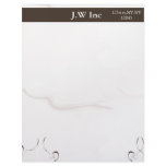 abstract mocha Business Letterheads