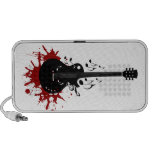 Abstract music background iPod speakers
