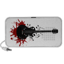 Abstract music background iPod speakers