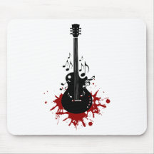 Abstract music background mousepads