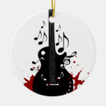 Abstract music background ornament