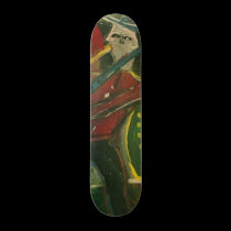 Abstract Music skateboards