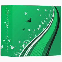 Abstract Nature Avery Binder