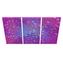 Abstract Ocean Life Art Pattern Gallery Wrapped Canvas