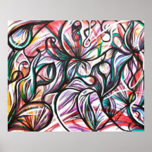Abstract Organic Print