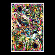 Abstract Organisms Poster by Whimzwhirled posters
