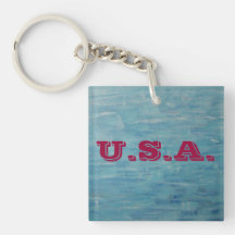 Abstract Pains Acrylic Key Chains