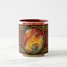 Abstract - Paint - In a state of flux Coffee Mugs