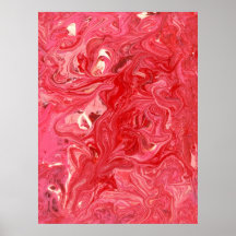 Abstract - Paint - My ice cream melted Posters