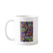 Abstract painting styled background coffee mug
