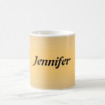Abstract Pattern Name Template Mug