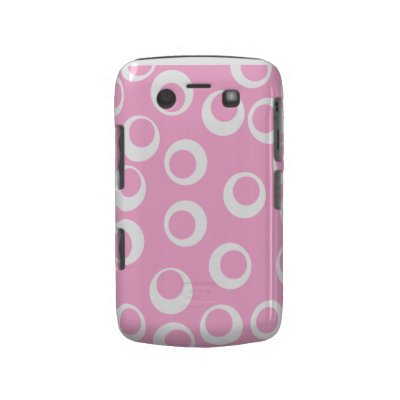 Abstract Pattern. Pink and White. Blackberry Cases by Graphics_By_Metarla