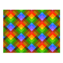 Abstract Pattern. Postcard