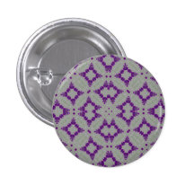 Abstract Pattern Purple Button