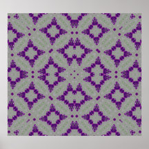 Abstract Pattern Purple Print