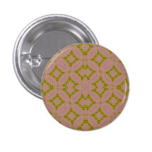 Abstract Pattern Two Colour Pinback Button