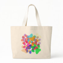 Abstract Paw Prints Bag